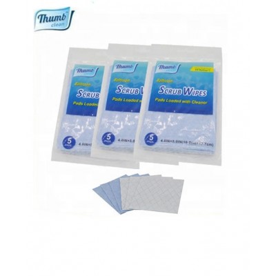 disposable nonwoven dry wipes / dry cloth refills Scrub Wipes