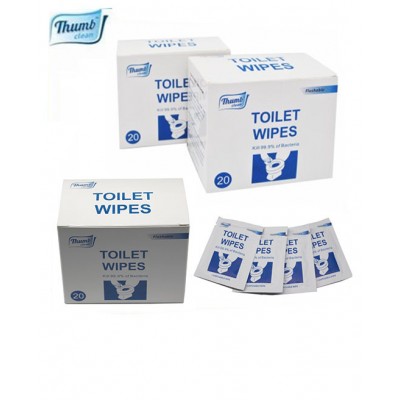 Flushable Toilet Disposable Organic Santicare Wet Wipe