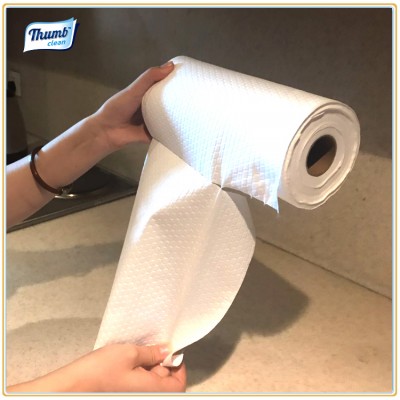 Wholesale Products Multipurpose Disposable Spunlace Cleaning Household Non-woven Cloths Roll